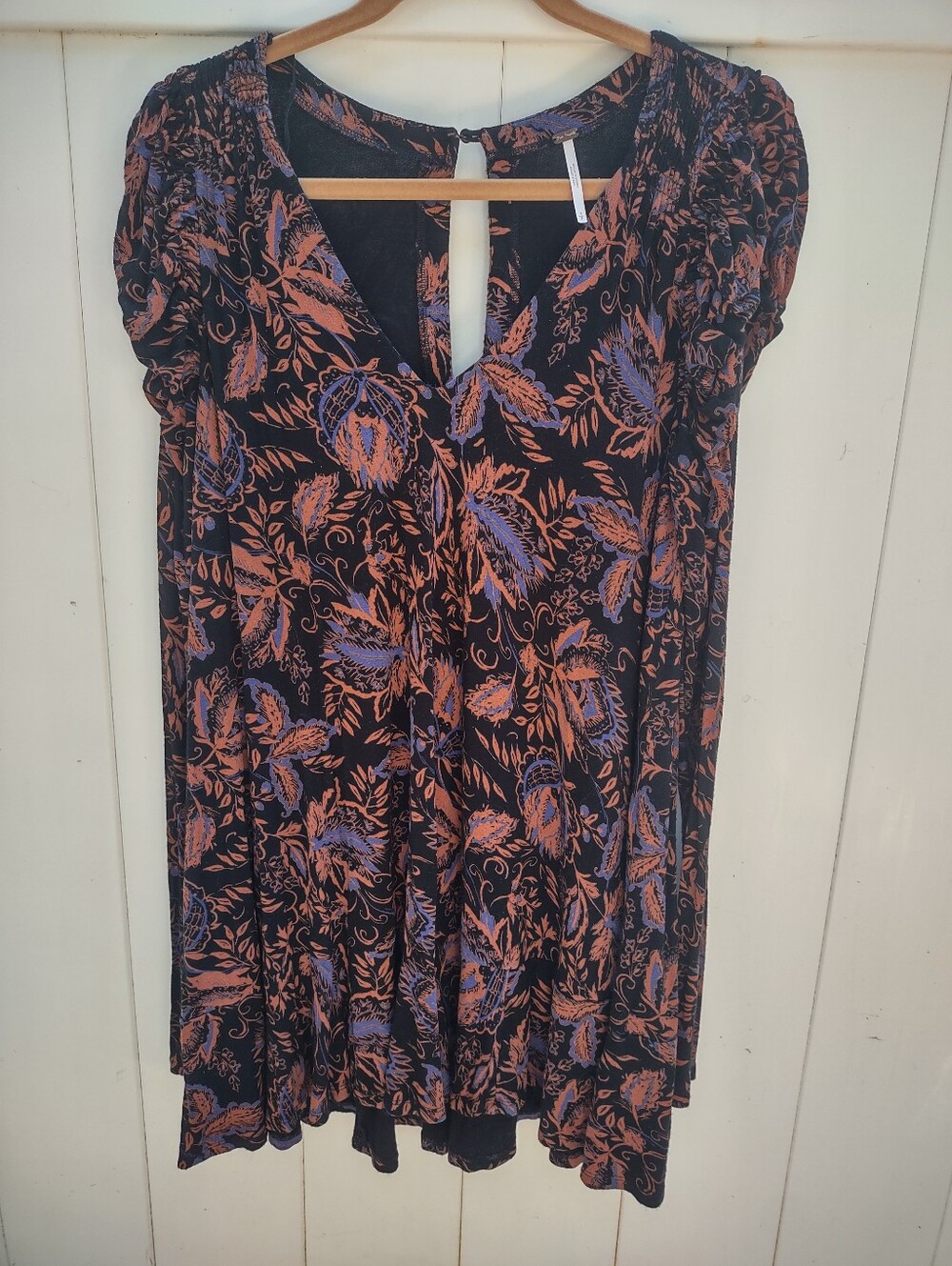 Free People Hello Lover Dress Tunic Boho Chic Romantic Flowy Whimsical